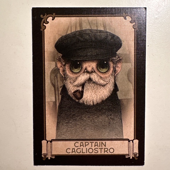 Retired card! Gideon’s Bakehouse new Captain CAGLIOSTRO trading card - Picture 1 of 4